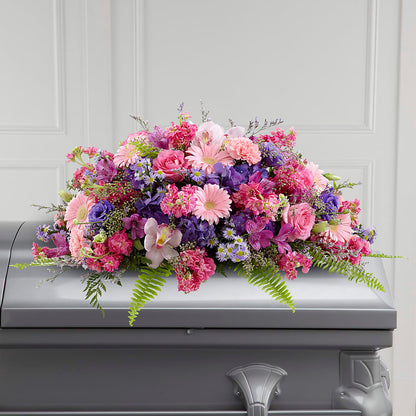 Glorious Garden Casket Spray –  Bloomtopia, New Bedford MA