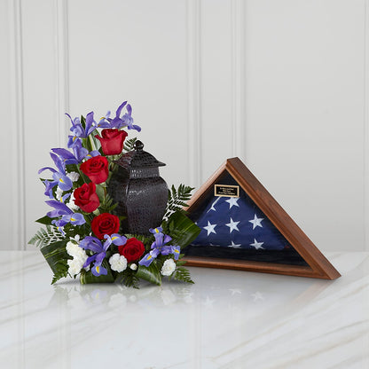 Patriotic Tribute Arrangement –  Bloomtopia, New Bedford MA