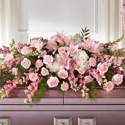 Life & Remembrance Casket Spray –  Bloomtopia, New Bedford MA