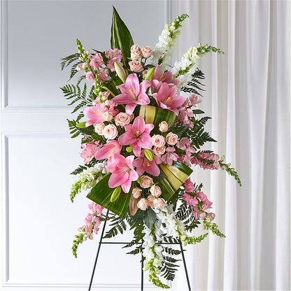 Elegant Embrace Standing Spray –  Bloomtopia, New Bedford MA