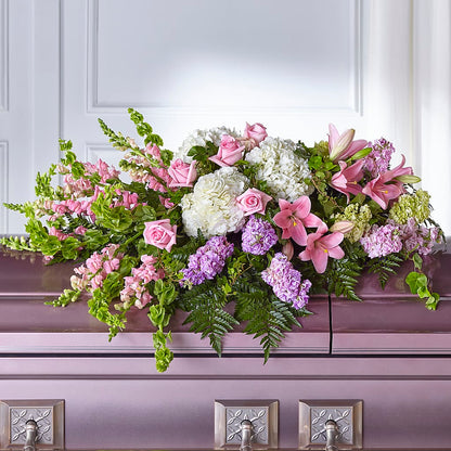 Life's Gratitude Casket Spray –  Bloomtopia, New Bedford MA