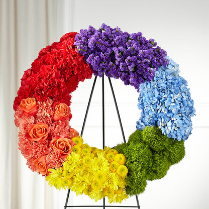 Circle of Love Wreath –  Bloomtopia, New Bedford MA