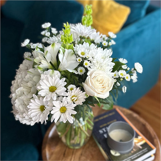 Classic Ivory – A Florist Original –  Bloomtopia, New Bedford MA