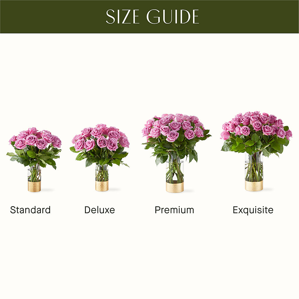 Secret Admirer Lavender Rose Bouquet –  Bloomtopia, New Bedford MA