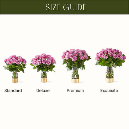 Secret Admirer Lavender Rose Bouquet –  Bloomtopia, New Bedford MA