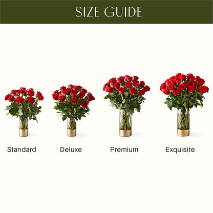 Classic Love Red Rose Bouquet –  Bloomtopia, New Bedford MA