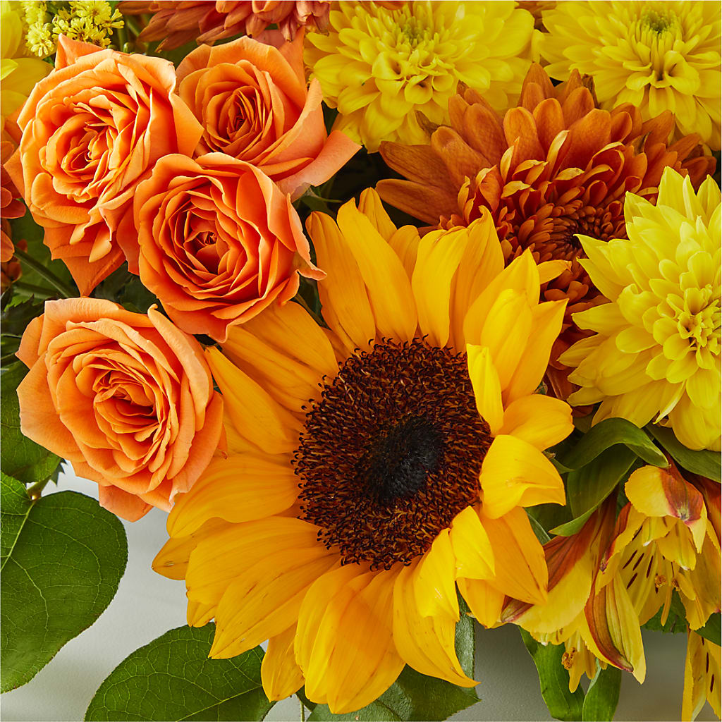 Autumn Harmony Centerpiece –  Bloomtopia, New Bedford MA