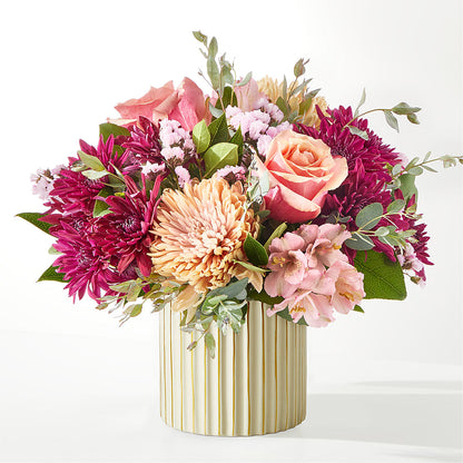 Berry Cobbler Bouquet with Ivory Vase –  Bloomtopia, New Bedford MA