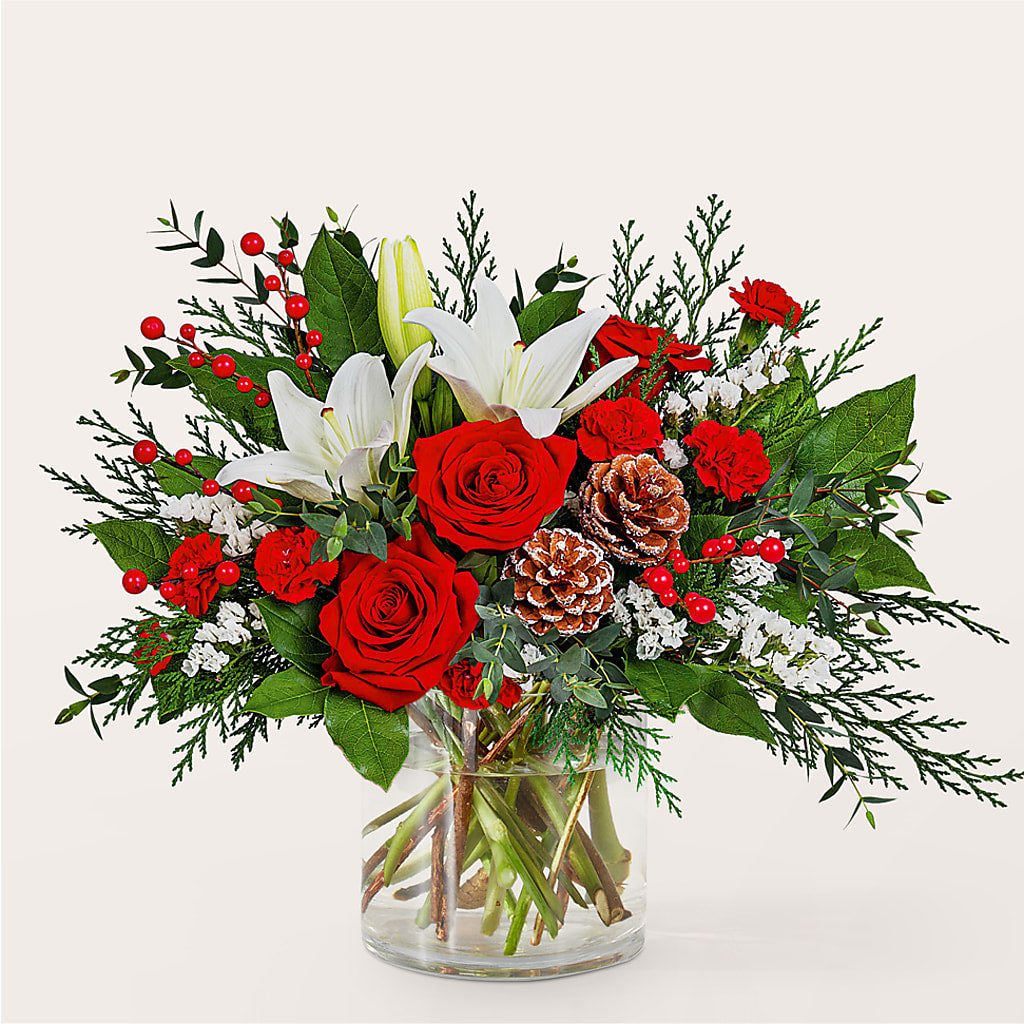 Best in Snow Bouquet –  Bloomtopia, New Bedford MA