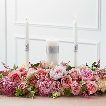 Worldwide Romance Unity Candle Arrangement –  Bloomtopia, New Bedford MA