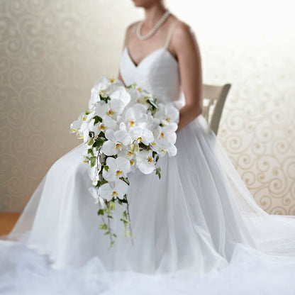 Classic White Bouquet –  Bloomtopia, New Bedford MA