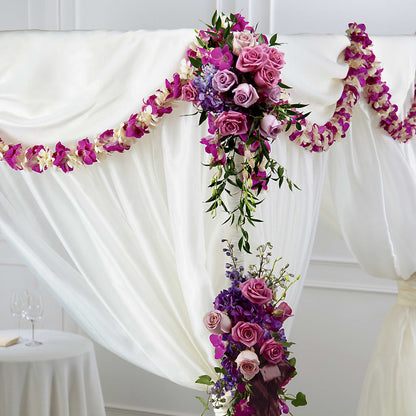 Color & Light Chuppah Decor –  Bloomtopia, New Bedford MA