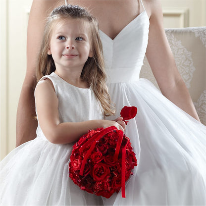 Pure at Heart Flower Girl Arrangement –  Bloomtopia, New Bedford MA